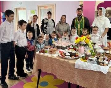 Освящение куличей